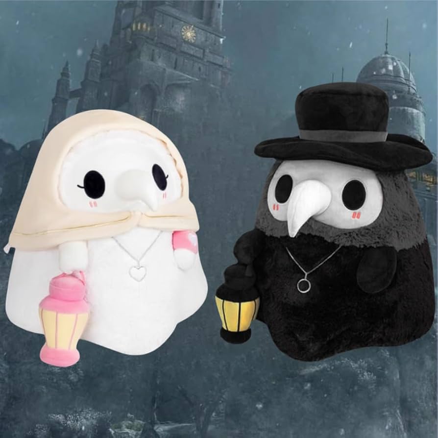 Amazon.co.jp: SCP-049ペスト医師 ぬいぐるみ SCP財団 グッズ ー