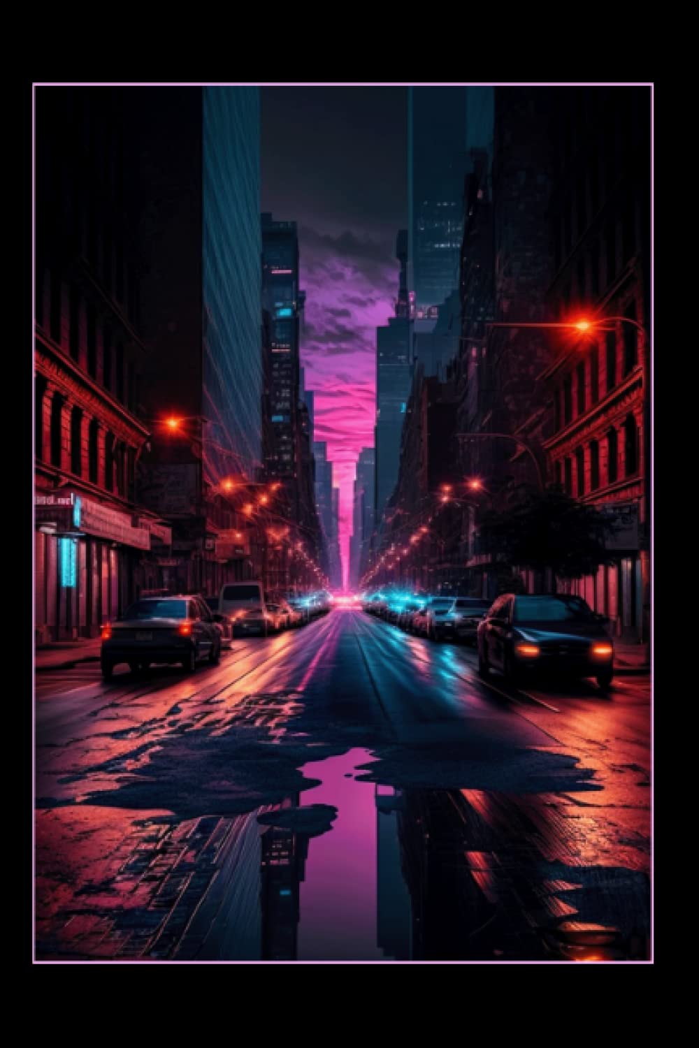 New York City NotesNew York Vaporwave Aesthetic: Notebook for New York Lover Vaporwave Synthwave Retro Style I Love New York NYC (Ruled Paper, 120 Lined Pages, 6" x 9") New York City Art & Skylines for New York Lovers