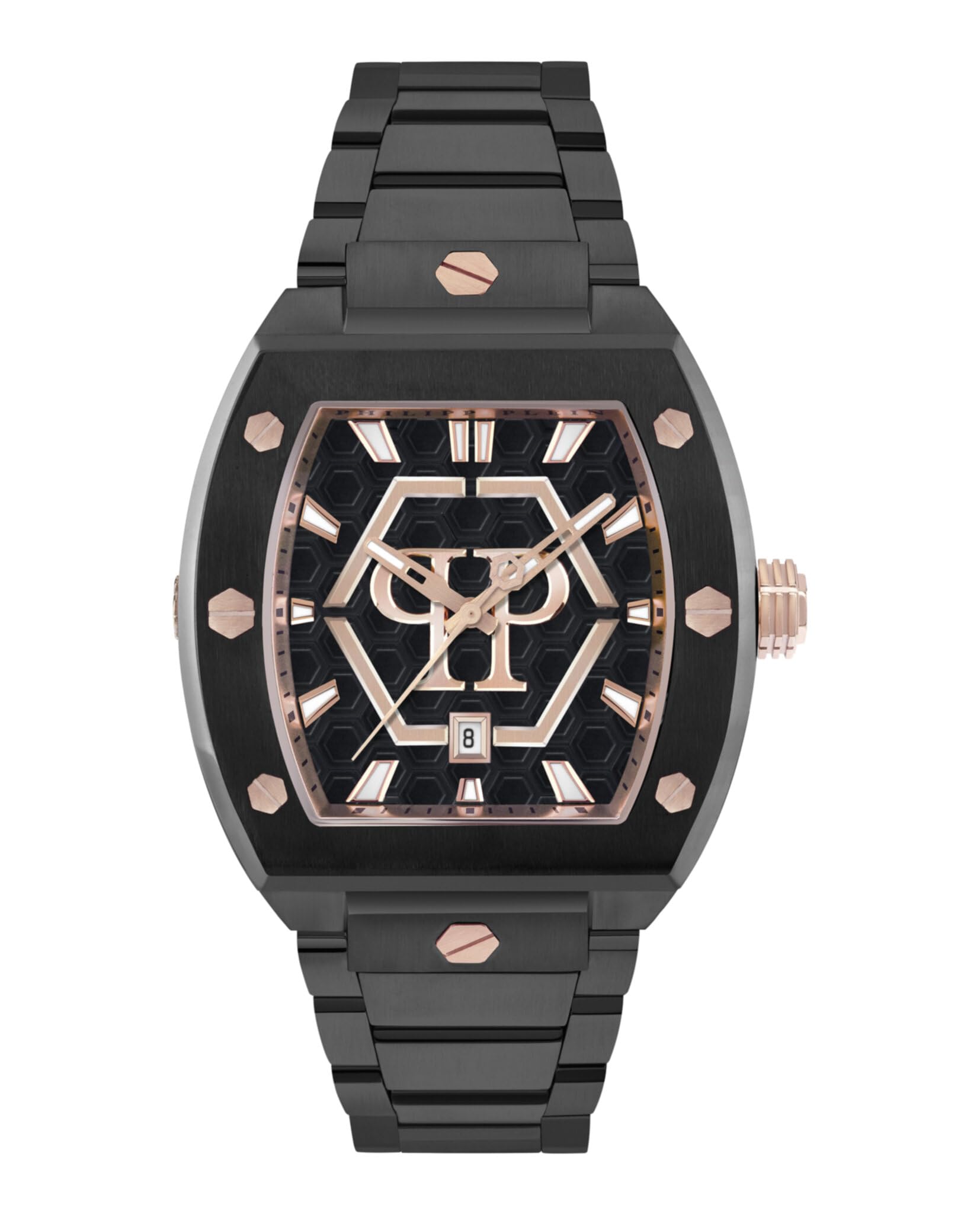 Philipp Plein Men's Analogue Quartz Watch Hexagon Phantom