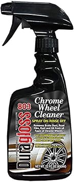 Duragloss 803 Automotive Chrome Wheel Cleaner - 22 oz.
