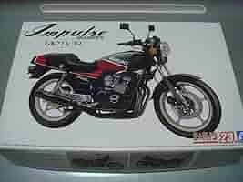 バイクプラモデル　族車　アオシマ1/12 スズキGSX400FSインパルス バイクプラモデル 族車 アオシマ1/12 スズキGSX400FSインパルス