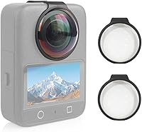 Vista 9 de Tapa de lente premium para Go Pro MAX2 Protectores de lente Esférico Óptico Templado MAX 2 Funda Protectora Cámara de Acción Accesorios