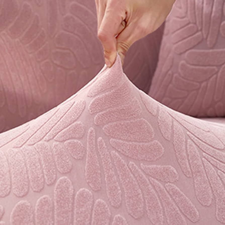 Amazon｜ソファカバー ピンク コーナー カウチ L字 ソファー