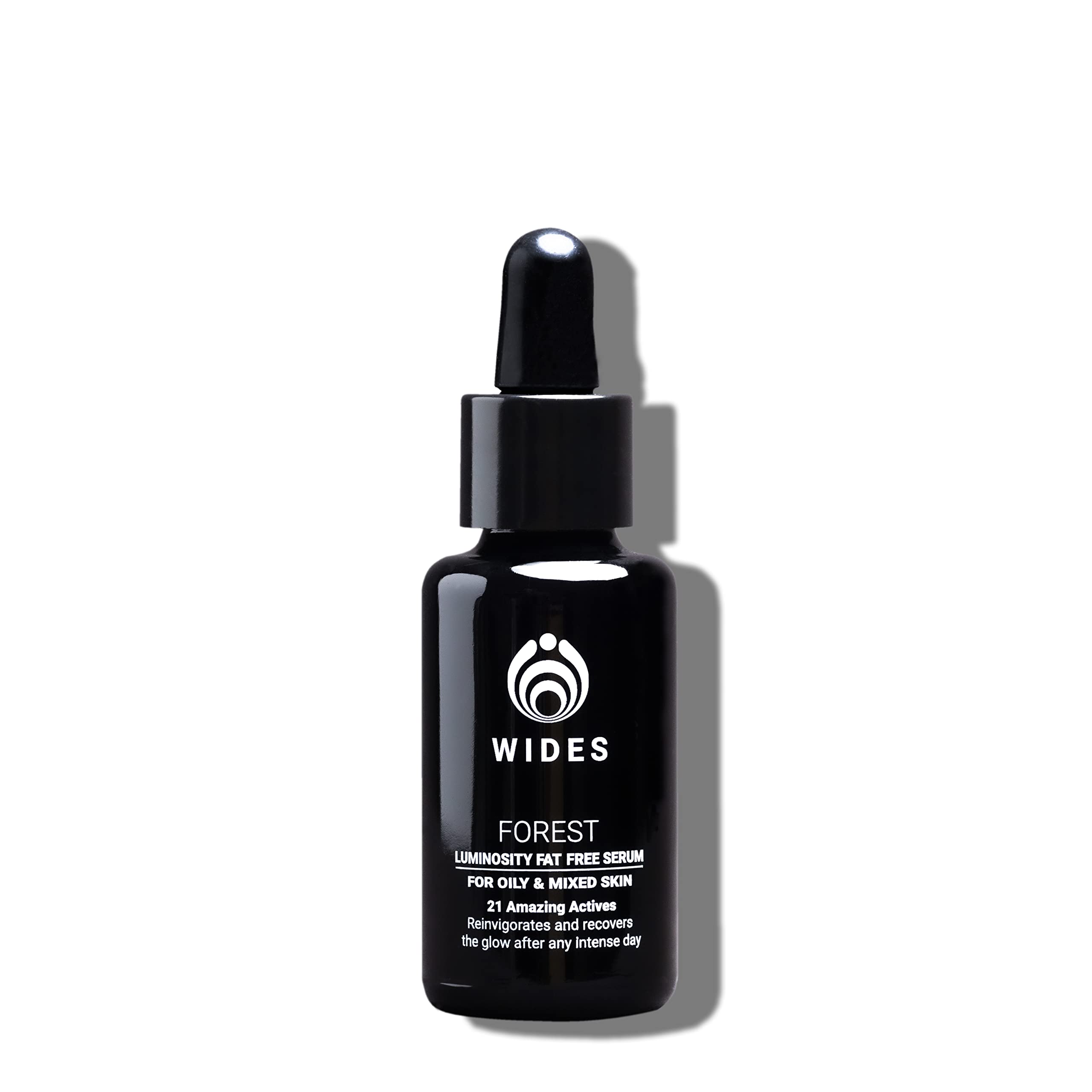 FOREST Serum Facial Hombre I Vitamina C Serum Facial Hombre con 21 Activos 100% Naturales y 74% BIO como la Astaxantina, vitamina C pura, Niacinamida o Células Madre I Serum Antiedad Hombre 30ml