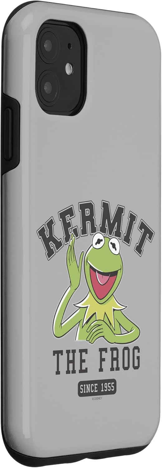 Disney The Muppets Kermit The Frog Since 1955 Collegiate Case for iPhone 11