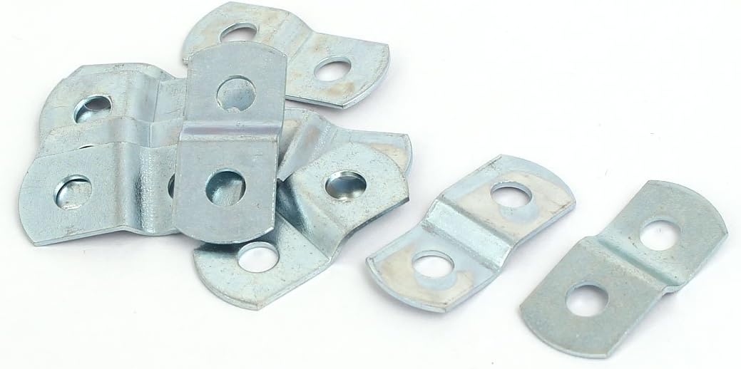 Aexit 29mmx13mmx4mm Metal Home Hardware Z Shape Picture Frame Braces Brackets Supports 10pcs Model:26as226qo776