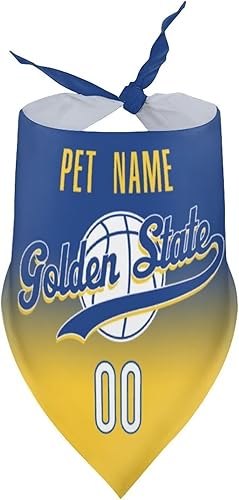 Miniatura 154 de Bandana personalizada para perro de baloncesto para perro, bufanda para mascotas, color del equipo con nombre y número de nombre, regalos