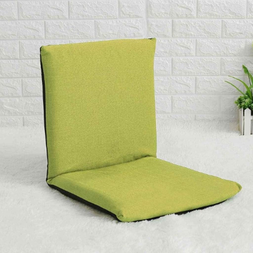 Folding Sofa Angle Adjustable Relax Lazy Sofa Floor Seat Recliner Small Sofa Back Chair(E)