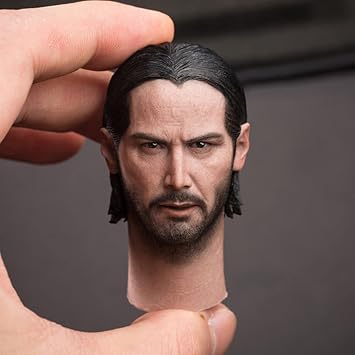 1/6 Scale Male Figure Head Sculpt Handsome Tough Guide Rule Head for 12" Action Figures