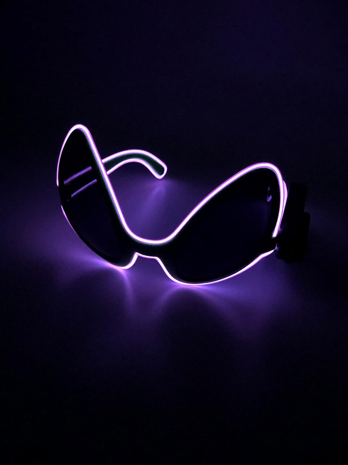 Alien Eyes Glasses, LED Light Up Sunglasses, Glow in the Dark Glasses, Funny Costume Accessories Birthday Party Gift