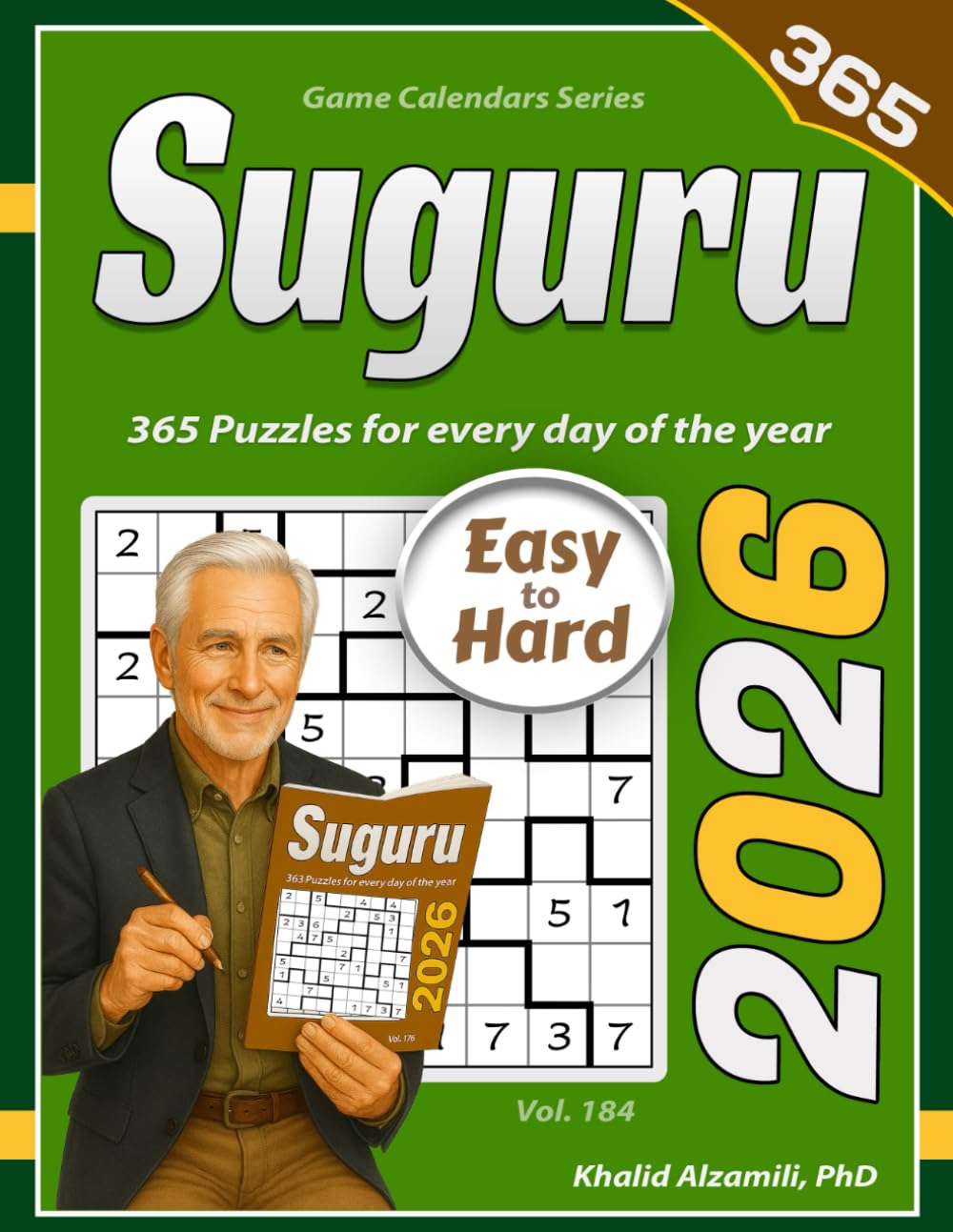 2026 Suguru: 365 Easy to Hard (9x9) Puzzles for Every Day of the Year (Game Calendars Series)