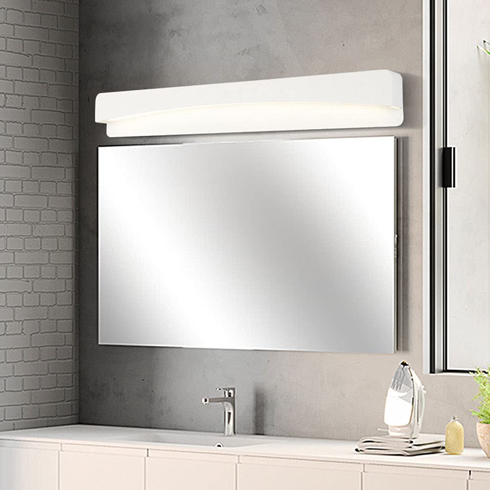 Łazienka Vanity Light Led Lustrowe Przednie Oświetlenie, Biały Metal Vanity Lampa Ścienna, Lampy Ścienne Vanity, Lampy Do Szaf Lustrzanych Do Makijażu