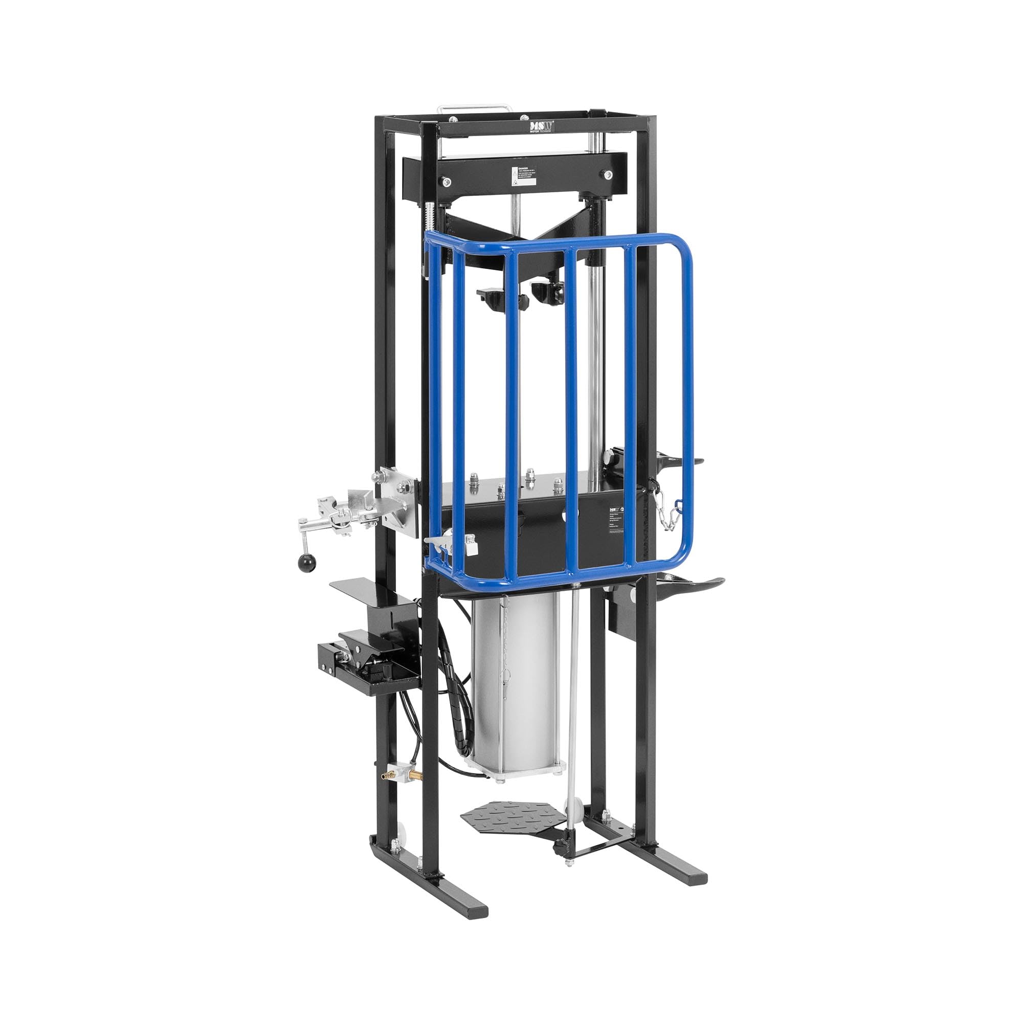 MSW Compresor de resortes - neumático - 1 t - 8 bar Tensor para muelles de automóvil