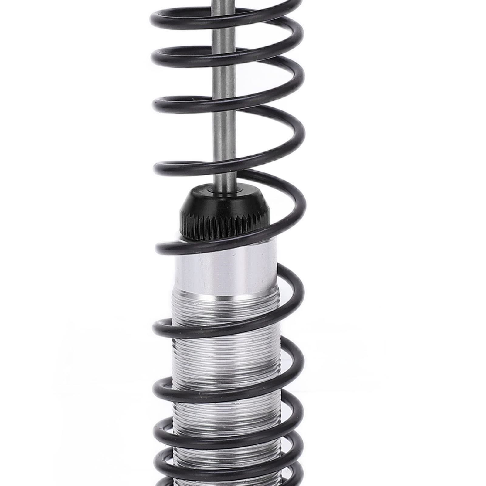 2 szt. Amortyzatory samochodowe RC Amortyzator ze stopu aluminium Zmontowane części zamienne do Traxxas UDR (Black)
