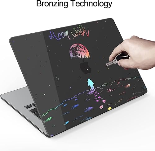 Miniatura 2 de Funda para MacBook Air de 15.3 pulgadas (modelo de lanzamiento 2023 chip A2941 M2), funda protectora, cubierta de teclado y protector de pantalla.