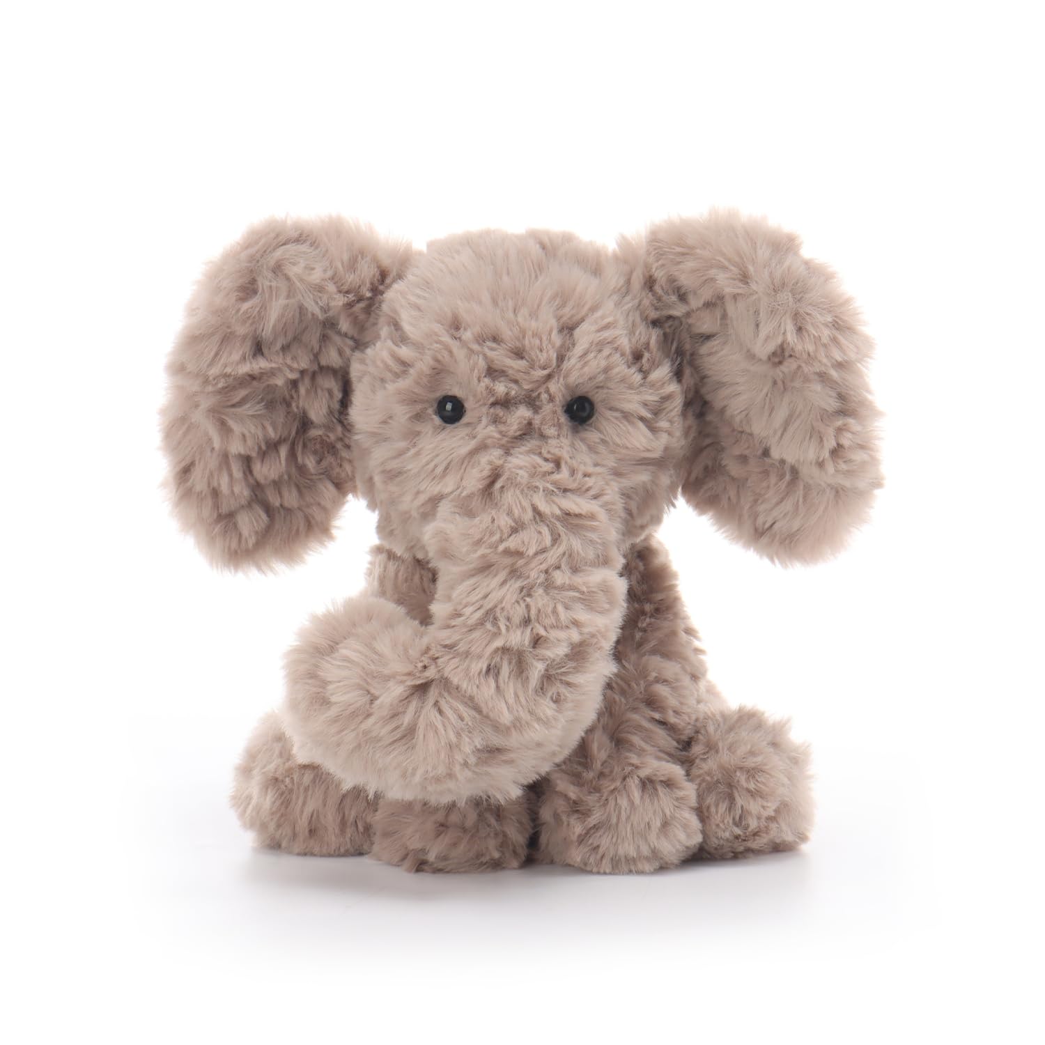 Apricot Lamb Brave Elephant Edgar Plushie Stuffed Animals Plush Toys 7.9"
