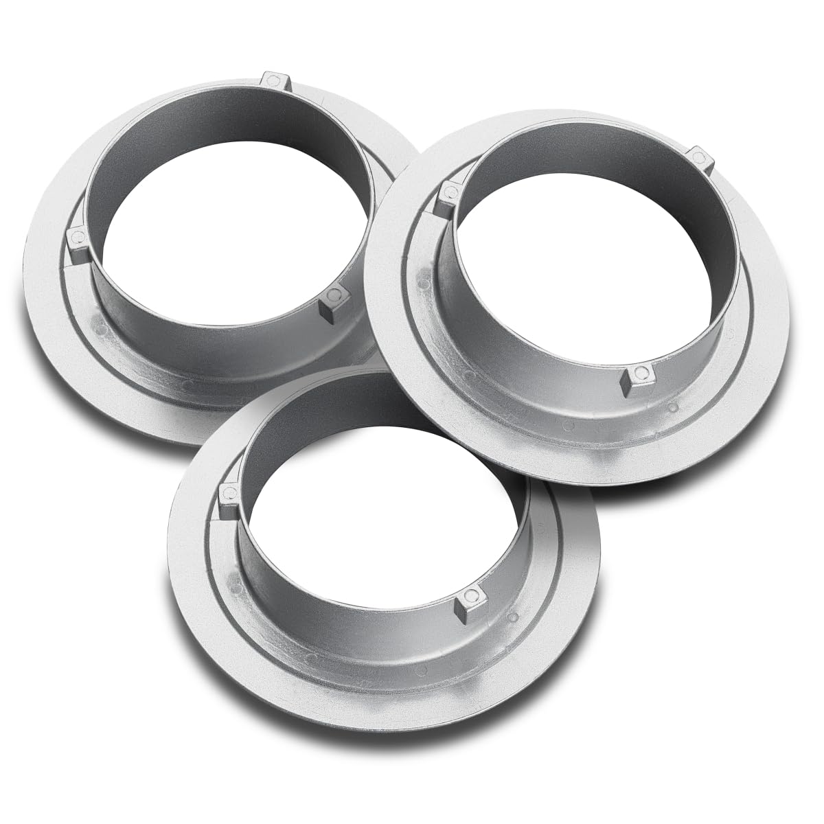 Walimex pro Softboxadapter für Walimex pro & Walimex K – Aluminium Softbox Adapter für den Speedring Ihrer Softbox, Ø 15,2 cm, passend für alle Walimex pro und Walimex K Studioblitz Serien