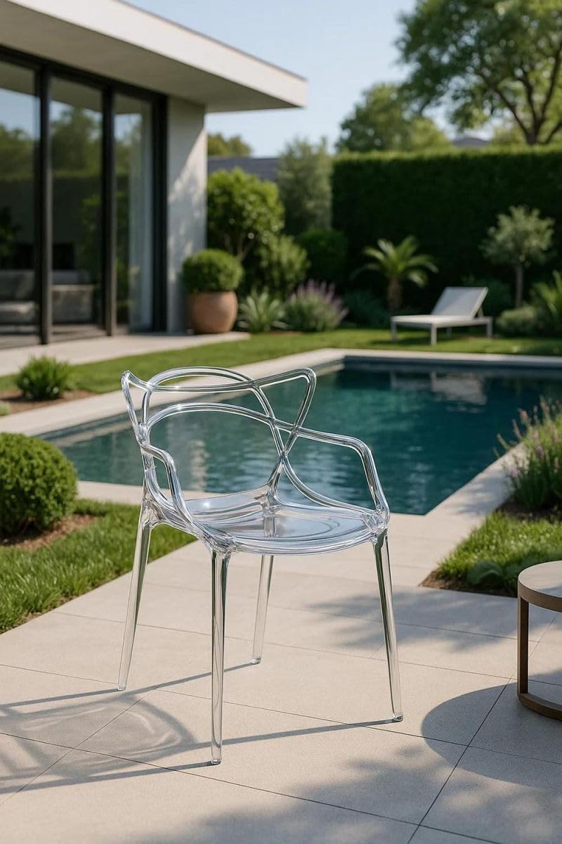 Regalos Miguel - Sillas Comedor - Silla Korme Transparente - Transparente