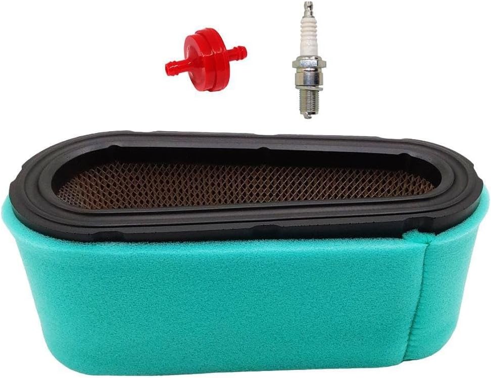 Air Filter Tune Up Kit for Briggs 286707 283702 283707 284707 287707 28M707 28N777 28P777 28R707 28S777 28S707 28T707 28U707 310707 Replaces OEM: 496894S, 493909S, 272403S, 5053B, 5053D, 5053K