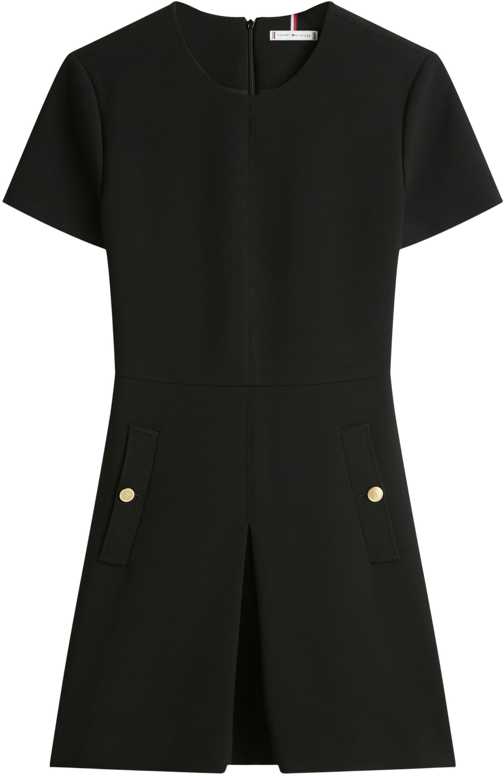 Tommy Hilfiger Punto Mini Dress Ww0ww47970 Vestido Acampanado Mujer (Pack de 1)