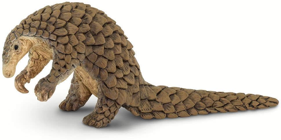 Pangolin Figurine - Realistic 7" Model Figure - Educational Toy for Boys, Girls, and Kids Ages 3+.