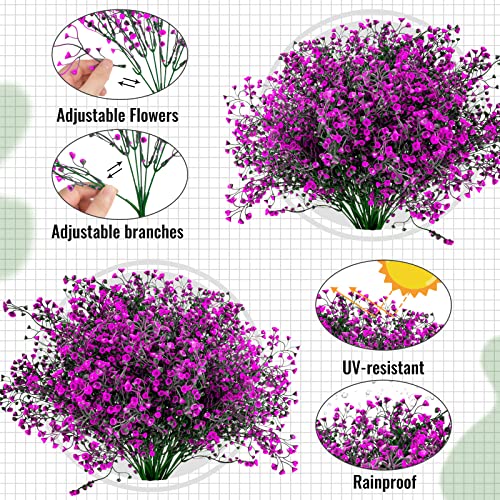 Jusvenmt Artificial Flowers Outdoor - Image 2