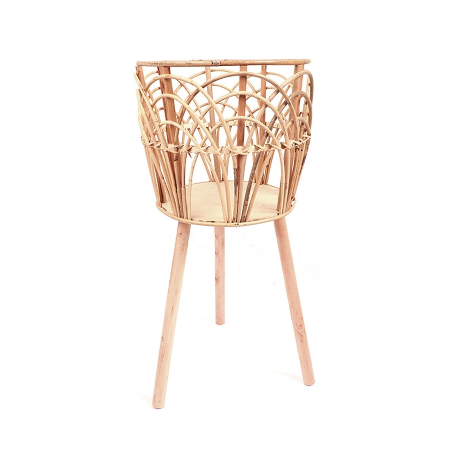 Hhmmei2024-23 Flower Stand Mid Century Plant Stand For Indoor Plants Modern Table Tall Holder Pot Shelf Flower Rack For Decoration Flower Display Stand