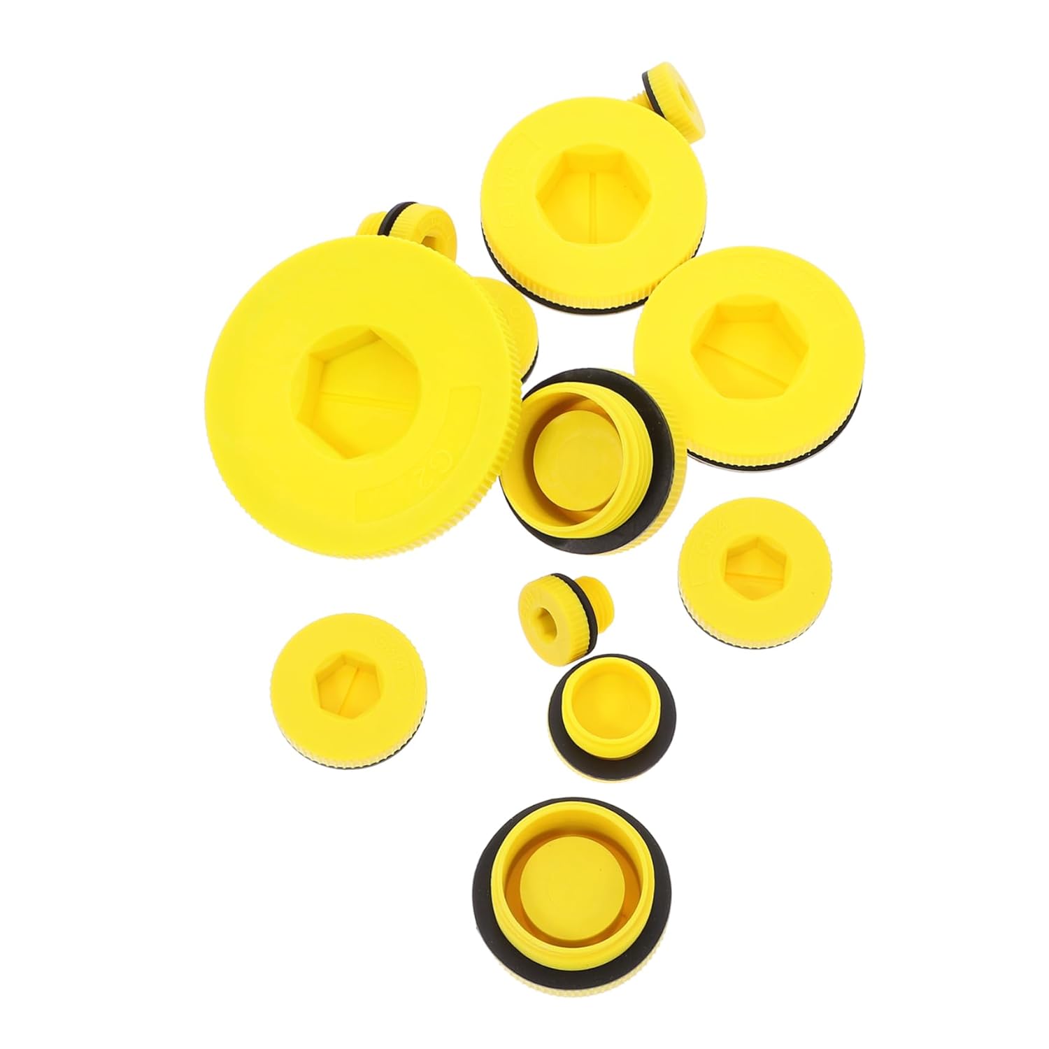 39pcs Plugs Assorted Socket End Cap Replacement for Socket Countersunk Screws