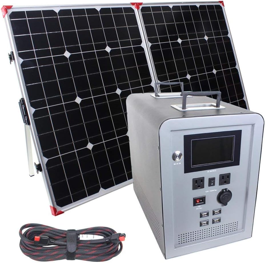 FUEL-LESS Lion Energy Ascent Expandable Generator Bundle Kit with EMP Bag