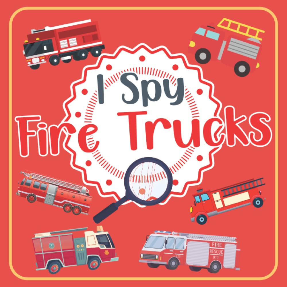 Buy I Fire Trucks I With My Little Eye book for kids Guessing Game