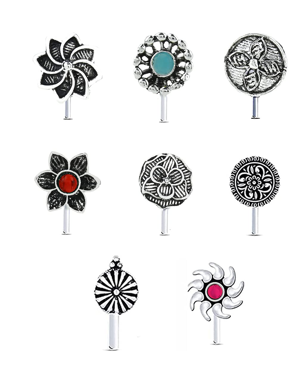 See full amazon price history chart for Anuradha Art Silver Oxidized Nose Pin For Women & Girls | Pressing nathiya | Studs Nose Pin | Oxidized Finish Nose Clip For Stylish Women (Nose pin-6) Anuradha Art Silver Oxidized Nose Pin For Women & Girls | Pressing nathiya | Studs Nose Pin | Oxidized Finish Nose Clip For Stylish Women (Nose pin-6) (B09C6D7M8M) Amazon Price History, Amazon Price Tracker