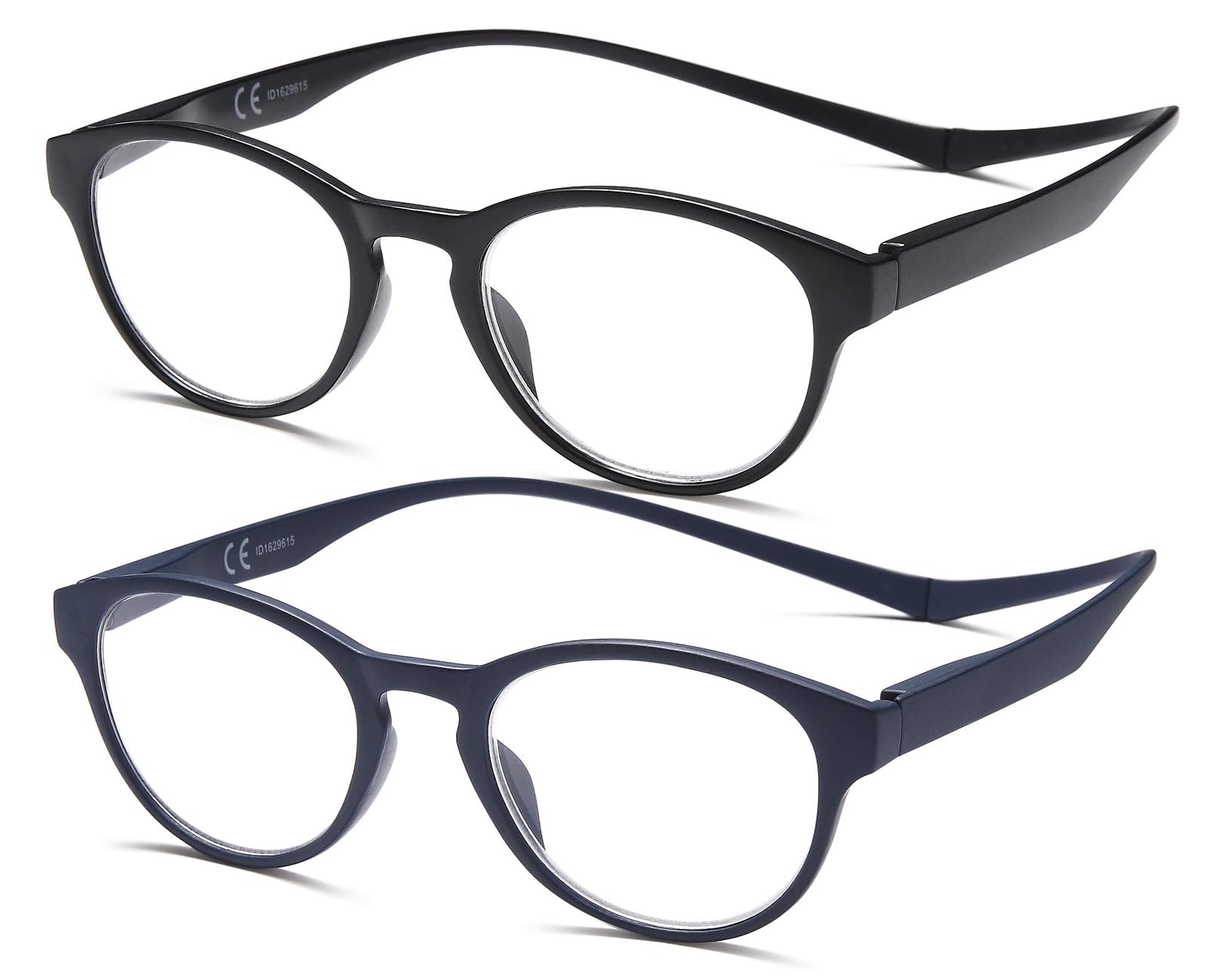 NEW VISION Gafas Presbicia Mujer 2 pack, Gafas Lectura Iman, Estilo Retro, Marcos Ligeros, ProteccióN UV400 Gafas De Lectura, Gafas Para Ordenador Mujer NV3312