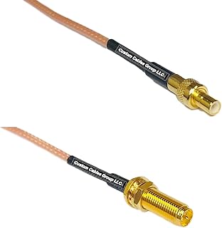 3 feet RG316 SMB Male to RP-SMA Female Long RF Pigtail Coaxial Cable