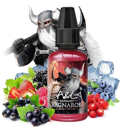 Concentré Ragnarok 30ml - Sweet edition - A&L ultimate - Sans tabac ni nicotine - Vente interdite aux personnes âgées au de moins de 18 ans - 0 MG Cover