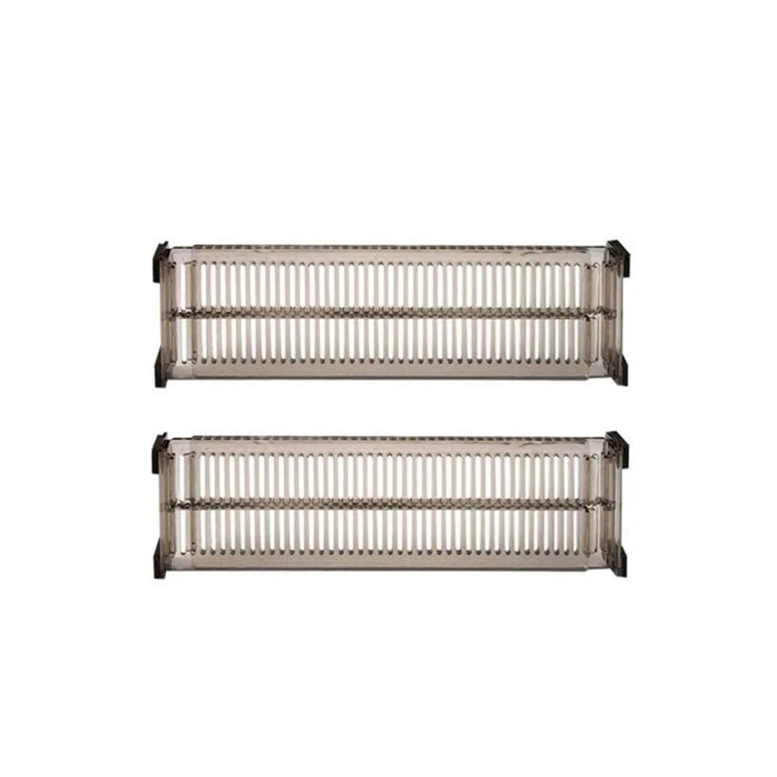 Genérico Divisores de cajones cocina ajustables, organizador expandible for cómoda o ropa, separadores profundos(2 Set)
