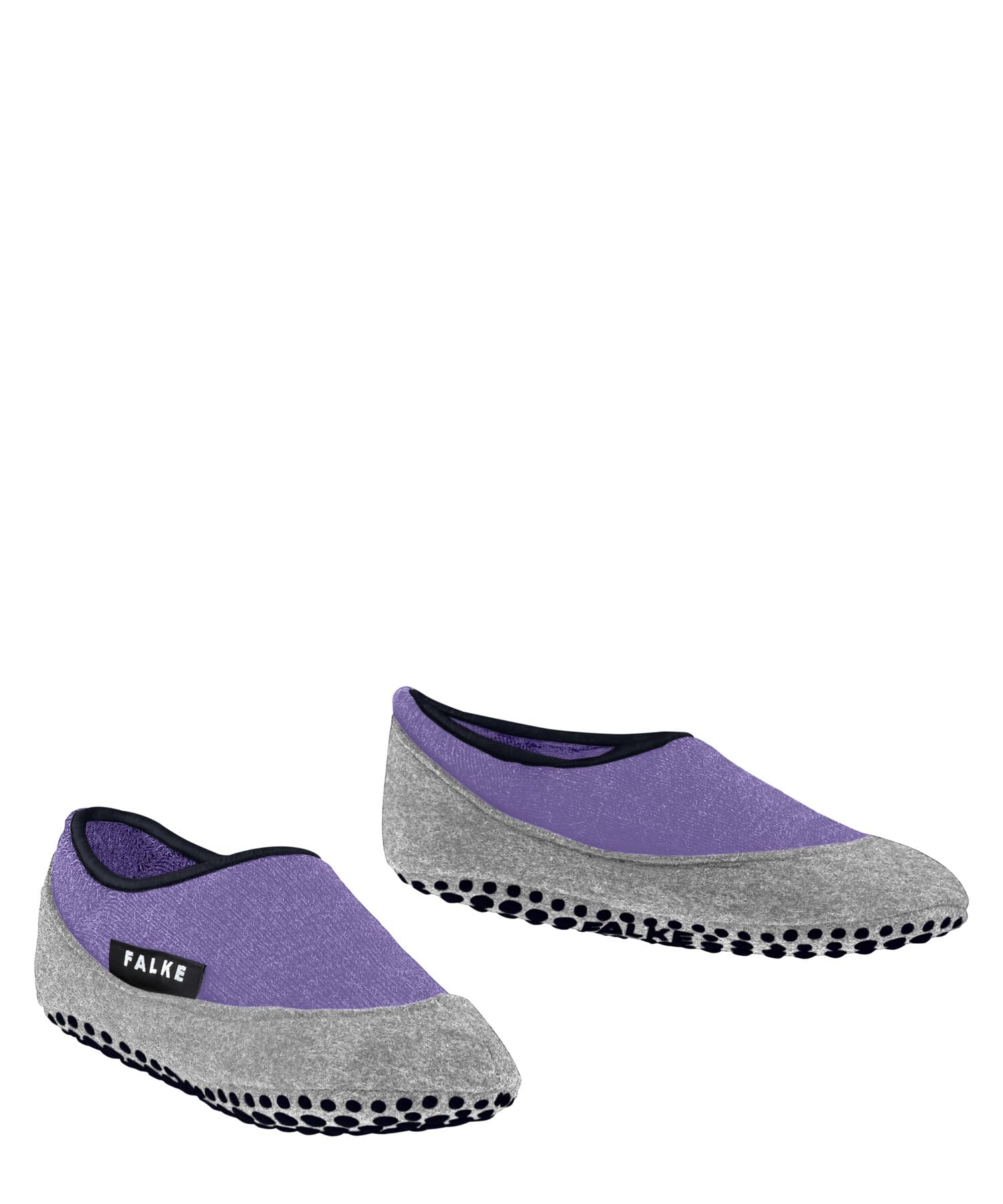 FALKE unisex niños Cosy Slipper calcetín pantufla antideslizante nubs impreso en suela agarre mejorado caliente interior de felpa transpirable regulación del clima antiolores lana 1 par