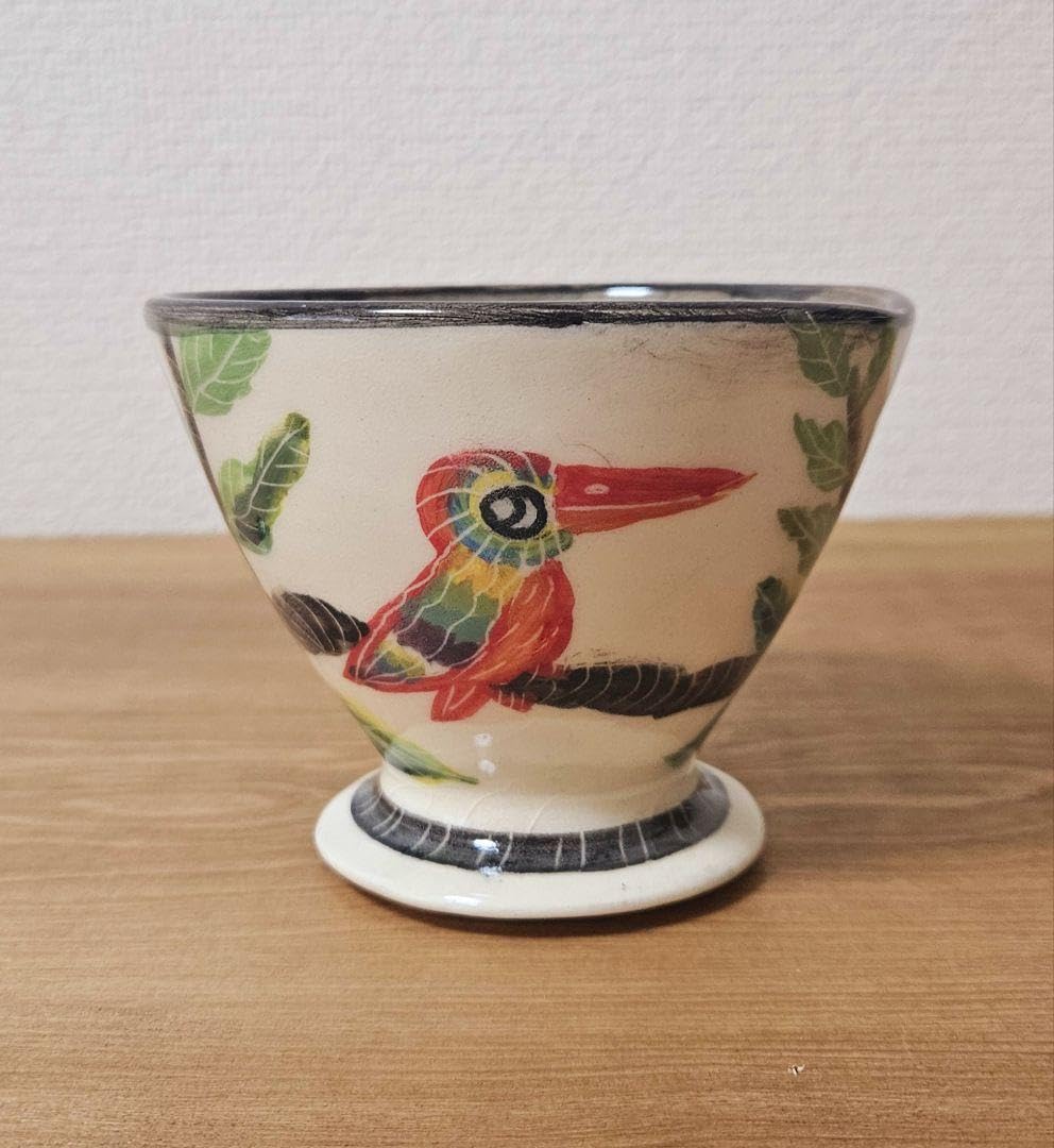 石垣島 南島焼 小物入れ アカショウビン やちむん 