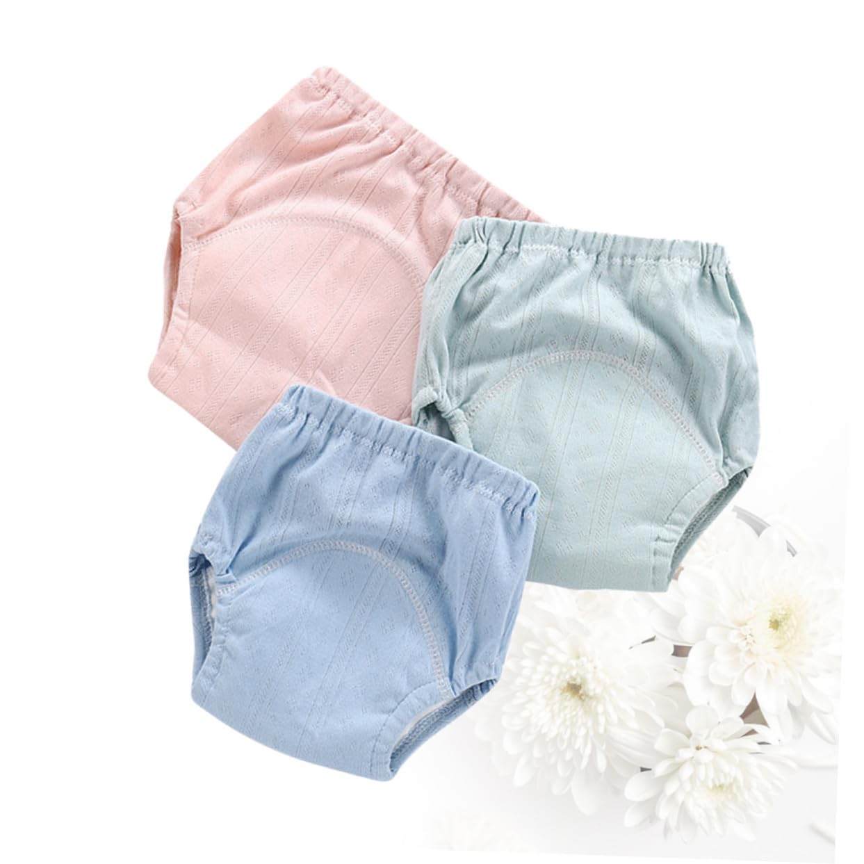 6stücke Pack Töpfchen Training Pants Lagige Wasserdichte Wiederverwendbare Unterwäsche Aus Gemischten Farben Für Kleinkinder
