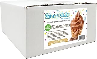 Shivery Shake Soft Serve Ice Cream Mix, 3 x 3.2 lb case, Vegan Chocolate