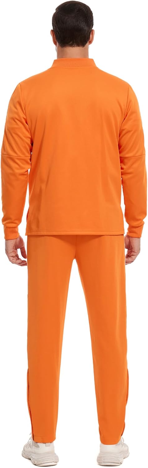 Men's Tracksuits Sweatsuits 2 Piece Casual Sweat Jogging Suit Set Athletic Full Zip Hoodies and Sweatpant Outfits - Image 2