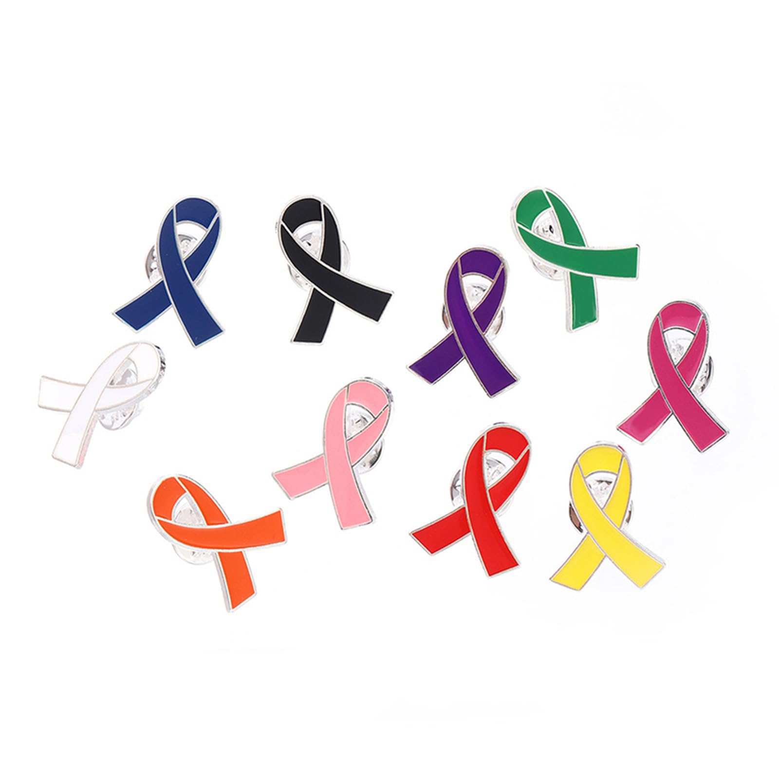 Nastri Del Cancro Ovarico E Del Cancro Della Mammella Illustrazione - Foto 6