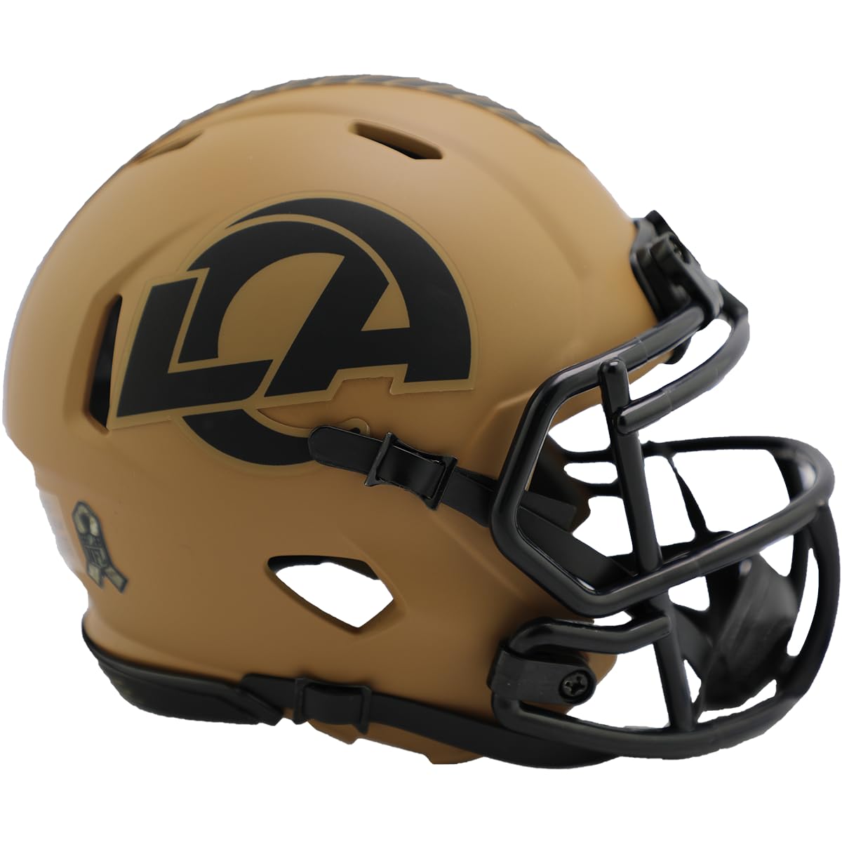 さばとつばあんRiddell NFL ミニヘルメット ロサンゼルス・ラムズ Amazon | Riddell NFL ロサンゼルス・ラムズ 2023 Salute to Service