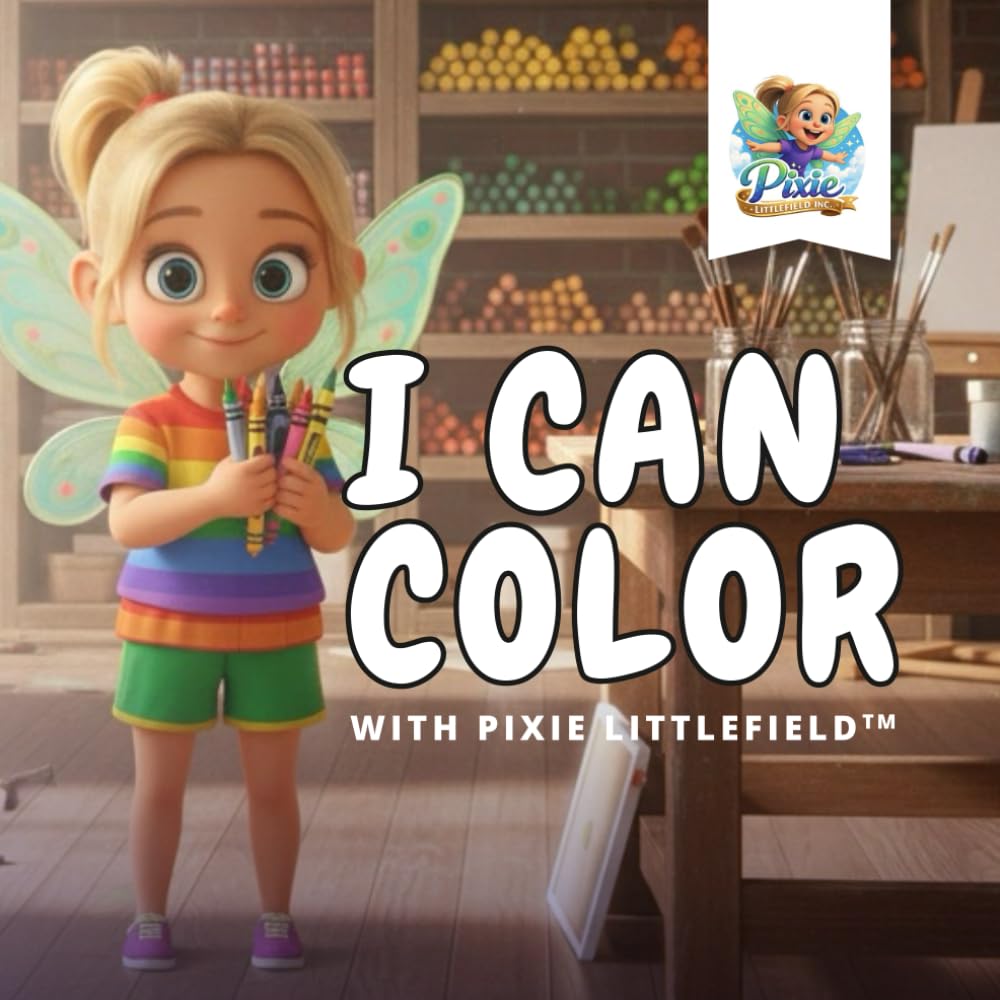 I Can Color with Pixie Littlefield