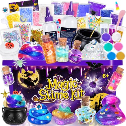 Highttoy Kit Slime Galassia Magica Luminosi Fai Da Te, Kit