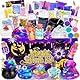 Highttoy Leuchtender Schleim Selber Machen Set, Zaubertrank Galaxy Schleim Kinder, Zauberer DIY Slime Set mit Add-ins, Kreative Weihnachten Geburtstag Party Geschenke Jungen Mädchen 6-12 Jahre
