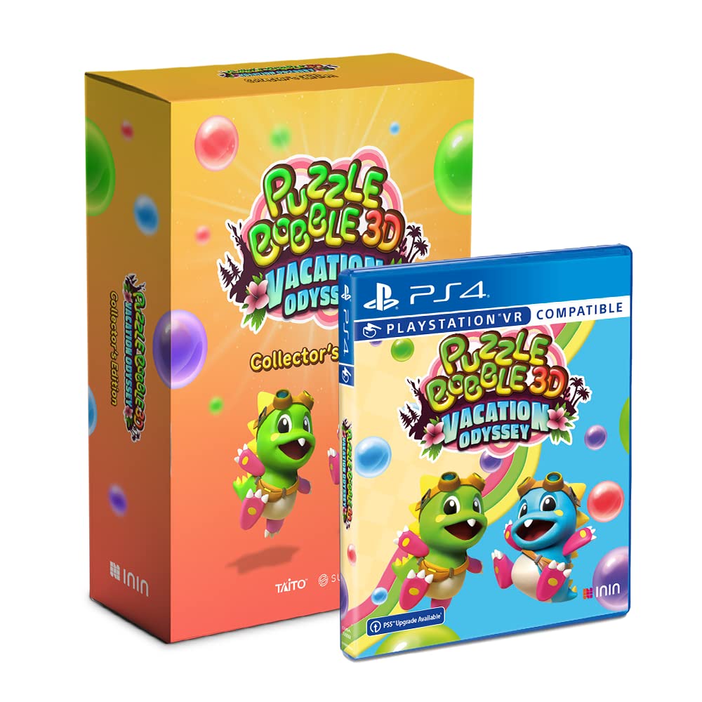 ININ Puzzle Bobble 3D: Vacation Odyssey Edycja kolekcjonerska - [PlayStation 4] - LIMITED