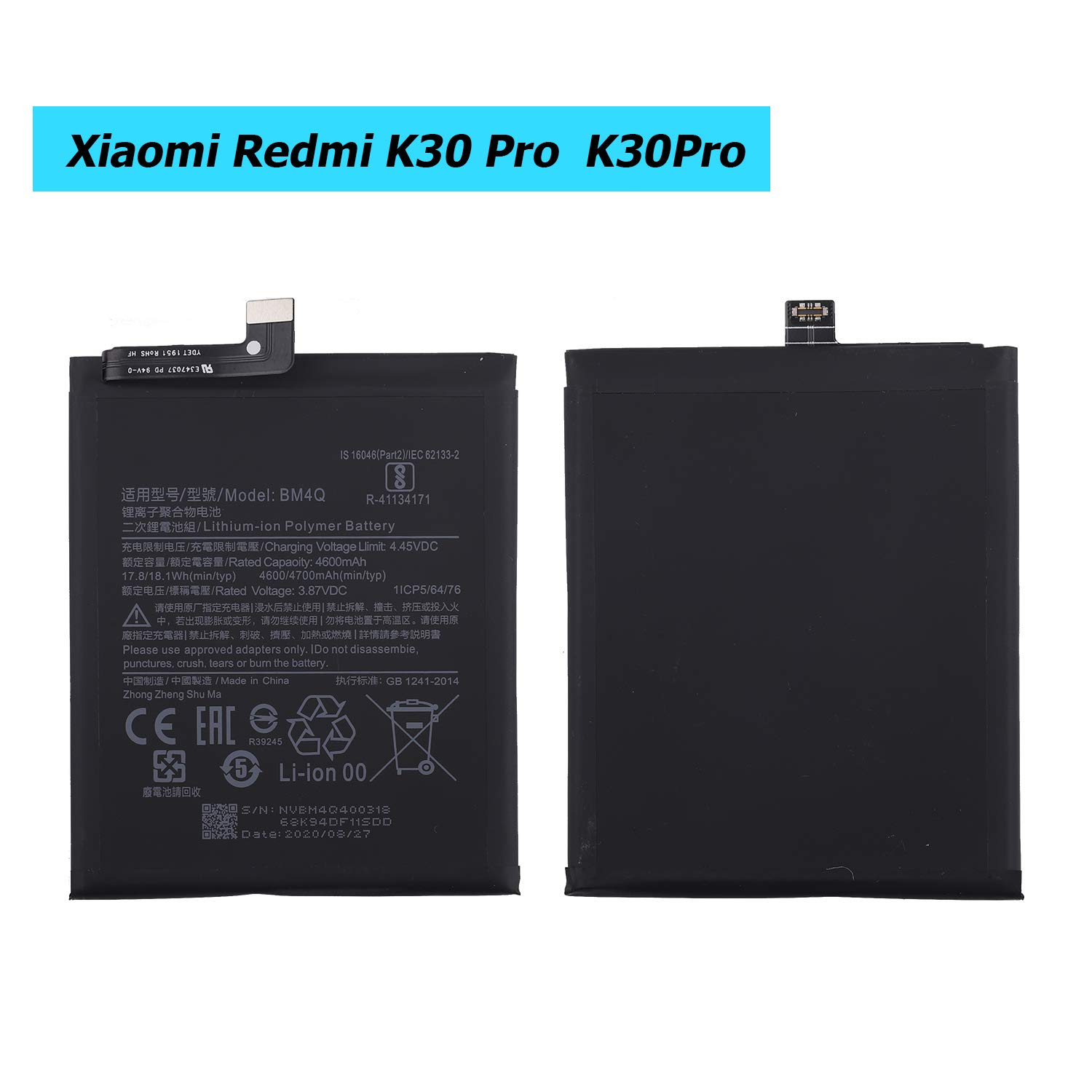 Li-Ion Akku Für Motorola EM25 EM325 F3 3,7 V 750mAh - Foto 10