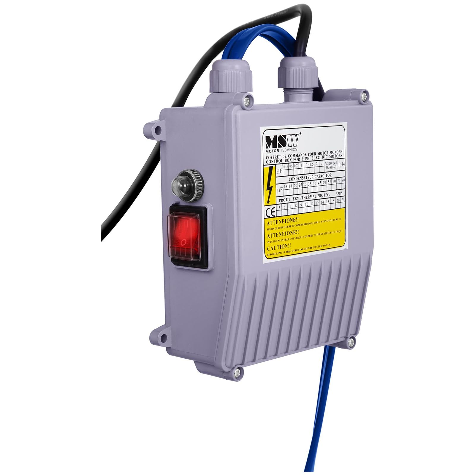 Hillvert Bomba de agua sumergible para pozos Caudal máx.: 4.800 l/h, 750 W, Profundidad máx.: 91 m, Ø 95 mm, Incl. caja de control, Acero inoxidable