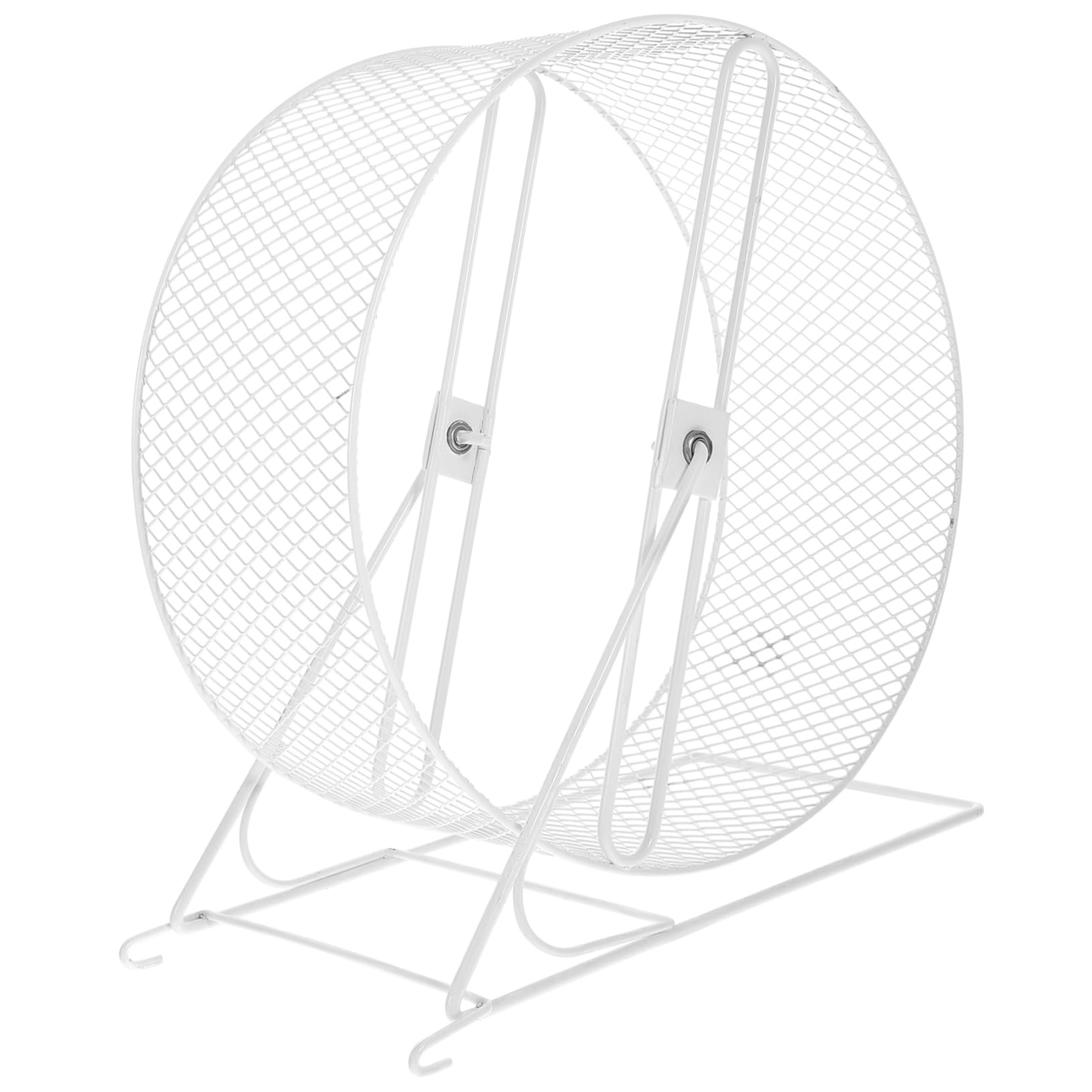 Roue Hamster Silencieuse Jouet à Roue d'Écureuil en Fer Blanc Rack | Roue d'Exercice pour Hamster, Jouet pour Hamster, Accessoires pour Hamsters, pour Petits Animaux