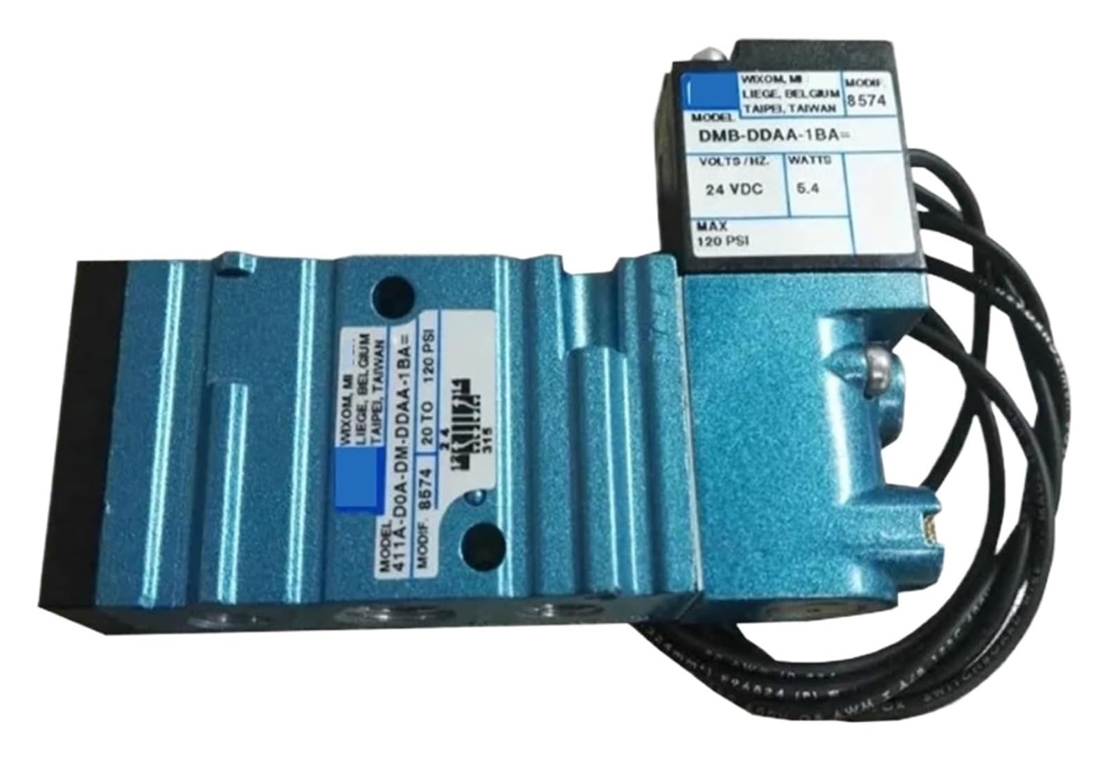ÉLECTROVANNE 411A-DOA-DM-DDAA-1BA évite les pannes de pression d'air